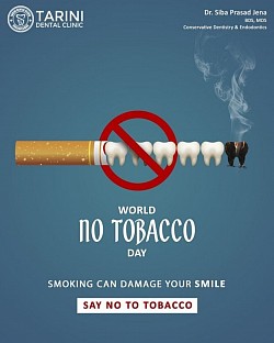 Say no to tobacco intake.